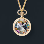 Relógio eWatch<br><div class="desc">Mala de liga para adultos com Colar de Cadeias de Ligas Foto Relógio Mantenha o controle do tempo com sua foto favorita no discagem com o Necklace Alloy Watch da Ewatchfatory®. Este relógio está ligado com uma combinação de acabamento polido e escovado.O movimento Alloy Chain.Japan garante uma manutenção precisa do...</div>