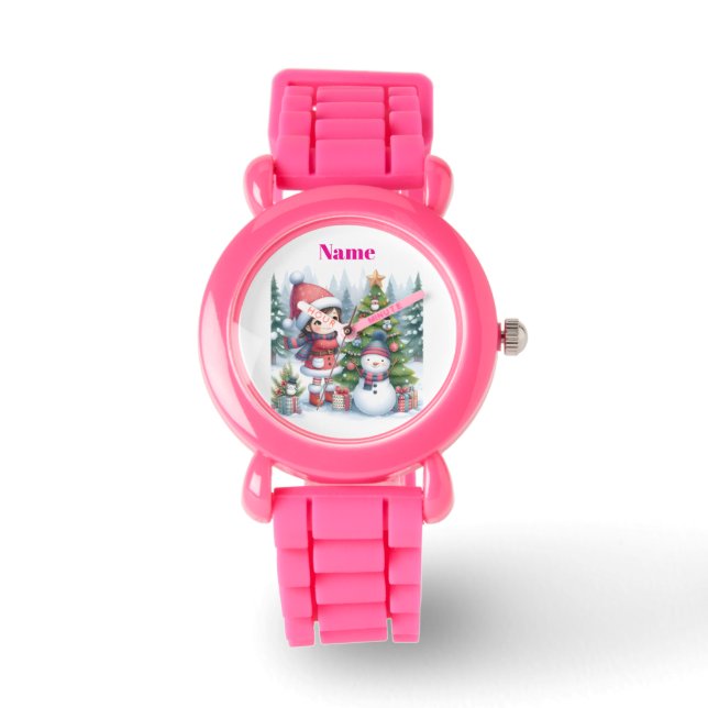 Relógio eWatch - Christmas watch personalised for kids (Frente)