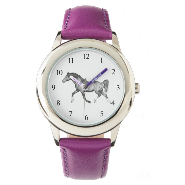Relógio eWatch Horloge met paard (Frente)