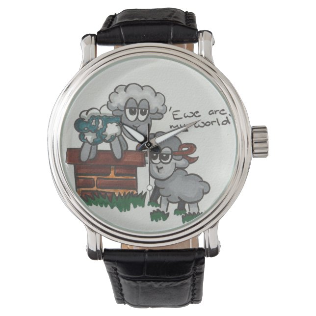 Relógio Ewe are My World (Frente)