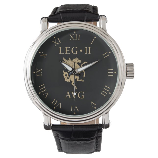 Relógio Exército Romano Imperial - Legio II Augusta Watch (Frente)