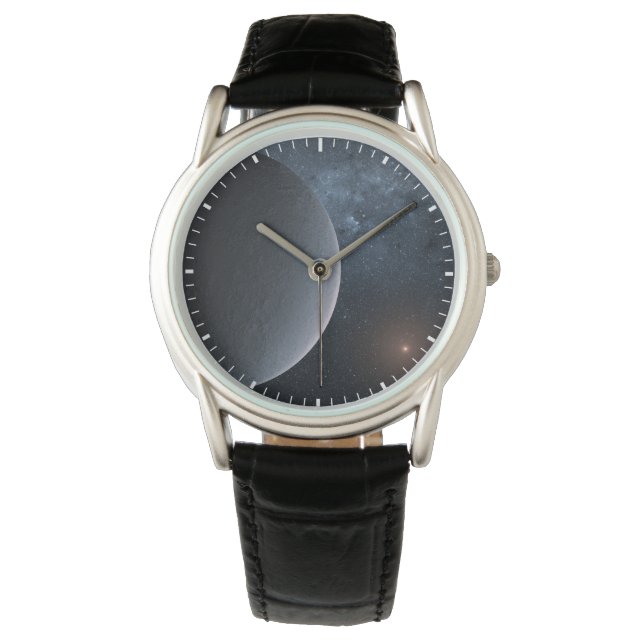 Relógio Exoplanetário Selvagem-2016-Blg-1195lb Orbita Uma  (Frente)