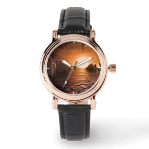 Relógio Exoplanetário Trapist-1f Do Lado Noturno Icy.