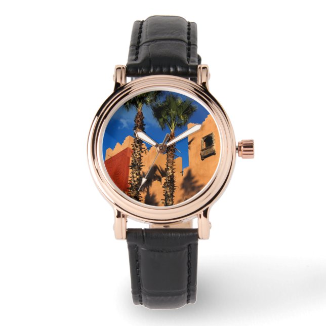 Relógio Exterior do Resort em Marrocos (Frente)