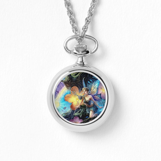 Relógio Fada de Flor (Frente)