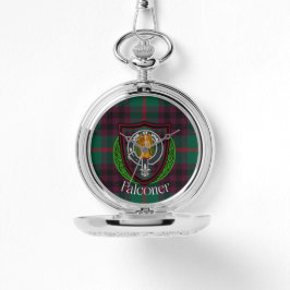Relógio Falconer Scottish Clan Tartan & Crest