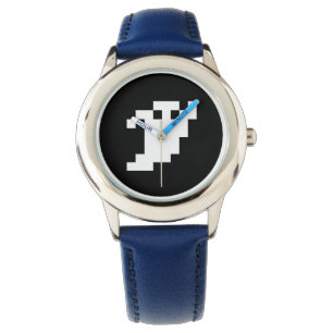Relógio Fantasma do pixel de 8 bocados