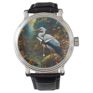 Relógio Fantasy - Cute Vivid Majsty Bird