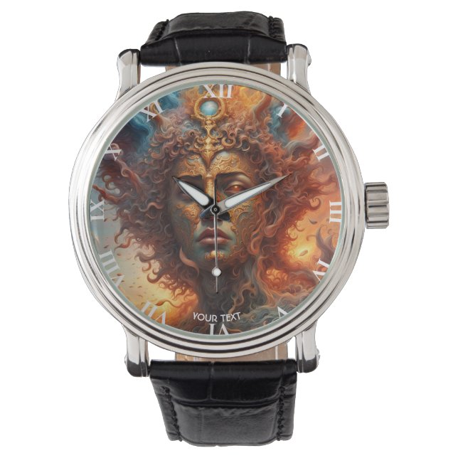 Relógio Fantasy Cute Vivid Myth Angel Creature (Frente)