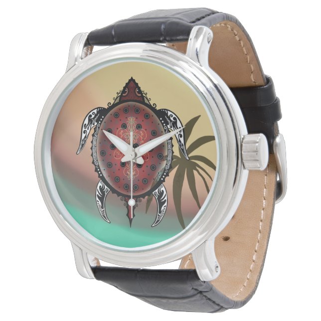 Relógio Fantasy Turtle Tattoo (Angular)