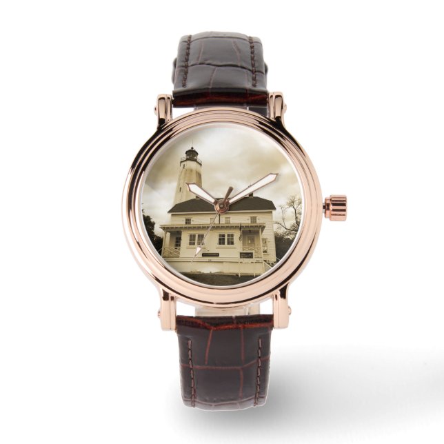 Relógio Farol Sandy Hook (Frente)