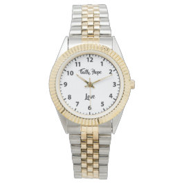 RELÓGIO FÉ, ESPERANÇA, AMOR