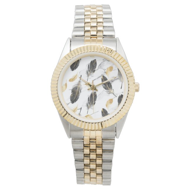 Relógio "Feathered Elegance Watch" (Frente)