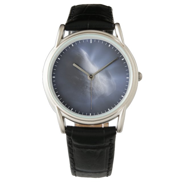 Relógio Feche Ilustrativamente O Tempel De Cometa. (Frente)