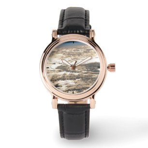 Relógio Feixes De Sol Ao Largo Do Oceano Atlântico