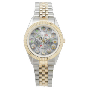 Relógio Feliz Natal ~ Os 12 Dias De Natal ~