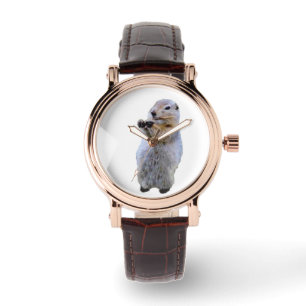 Relógio Feminino com Pulseira de Couro Perfect Squ