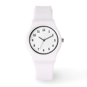 Relógio Feminino Sporty de Silicone Branco