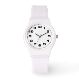 Relógio Feminino Sporty de Silicone Branco