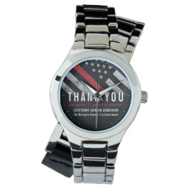 Relógio Festa de aposentadoria do bombeiro