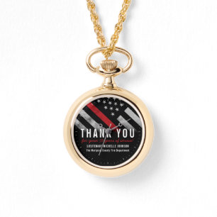 Relógio Festa de Aposentadoria do Departamento de Bombeiro