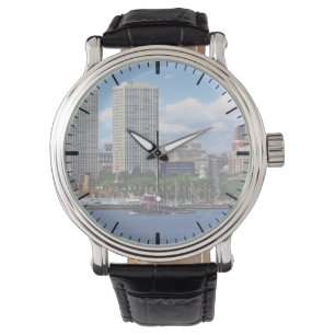 Relógio Filadélfia - Tugboat de Philadelphia Skyline II