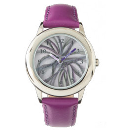 Relógio Filigree aciona Fractal Abstrato Swing Moderno