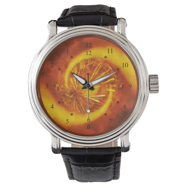 Relógio Fire Diamond V2~Time Machine Watch~Design exclusiv (Frente)