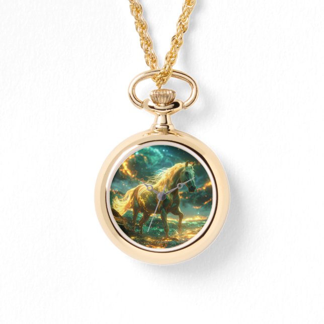 RELÓGIO FIRE HORSE - CHINESE ZODIAC -  (Frente)