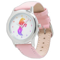 Fire Wilse Horse Watch - Rainbow Colors