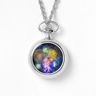 Relógio Fireworks Bursts 