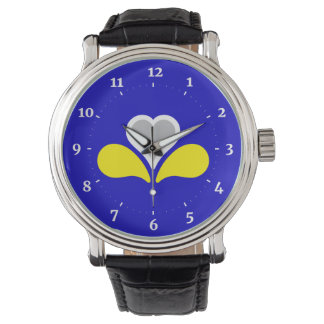 Relógio Flag of Brussels, Belgium Wristwatch