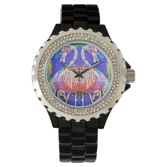 Relógio Flamingo Lovers Watch (Frente)