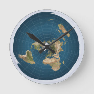 Relógio FLat Earth