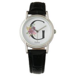 Relógio Flor Selvagem - Alphabet G Watch