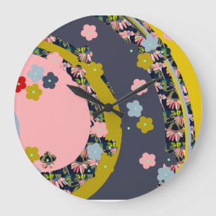 Relógio Floral Monjii