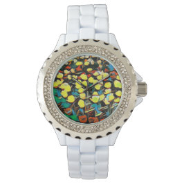 Relógio Floral White Watch (Dreaming)