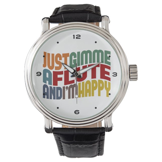Relógio Flute (Frente)
