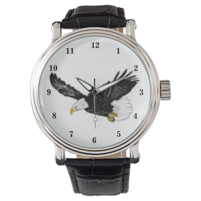 Relógio Flying American Bald Eagle Watch (Frente)