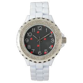 Relógio Folha de Mapeamento de Algodão Canadense