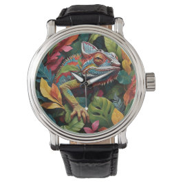 Relógio Folhas e cores do Lagarto