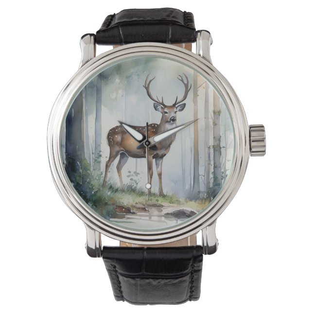 Relógio Forest Deer Watch (Frente)