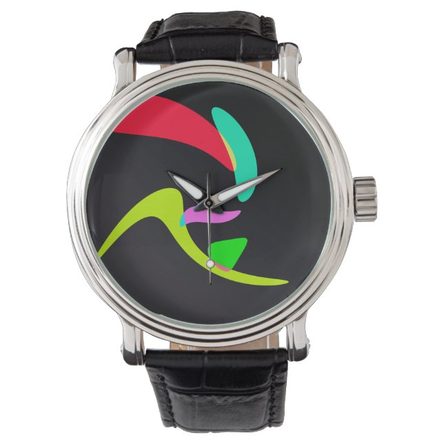 Relógio Formas curvas (Frente)