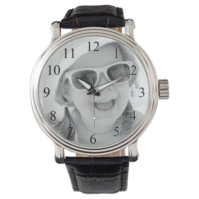 Relógio Foto personalizada (Frente)