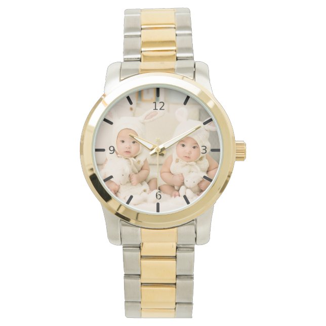 Relógio Foto personalizada (Frente)