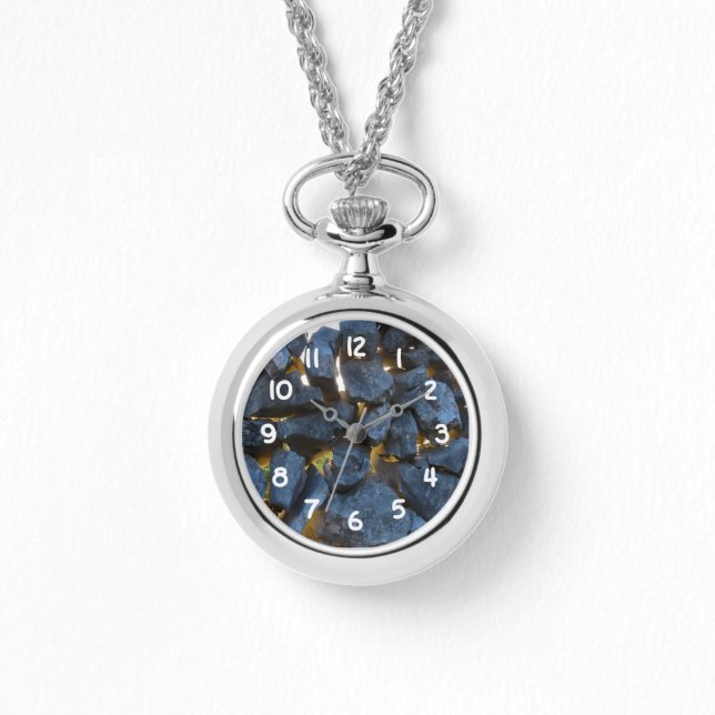 Relógio Fotografia de Muro de Pedra Russo Croata (Frente)