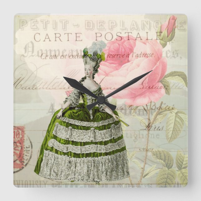 Relógio Francês de Destaque Marie Antonette (Frente)