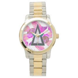 Relógio Free Spirited Flamingo Pnk Feathers eWatch Watch