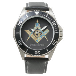 Relógio Freemason Personalizado Oferece Compass Masônico D