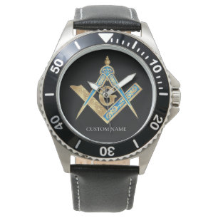 Relógio Freemason Personalizado Oferece Compass Masônico D